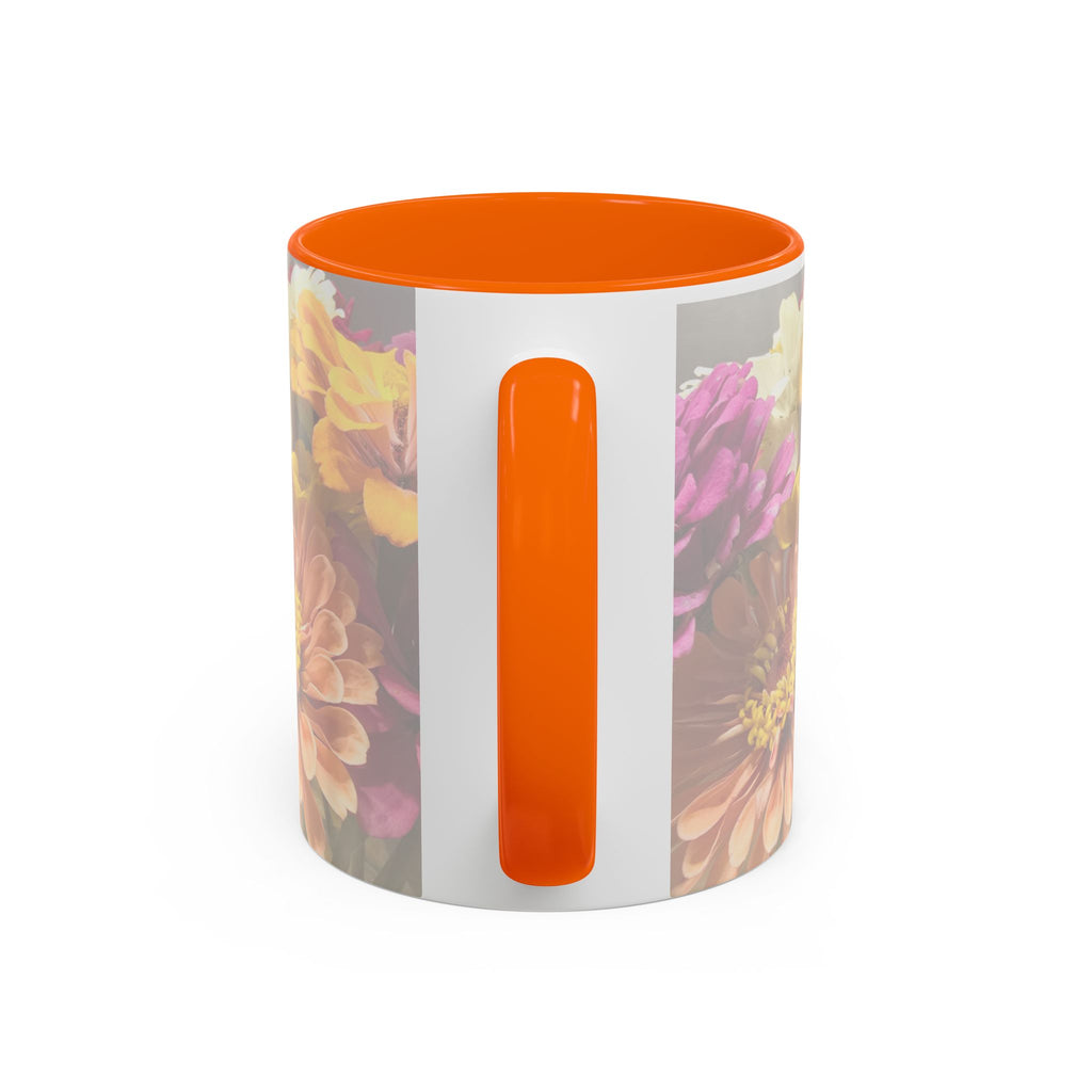 Floral Garden Accent Coffee Mug