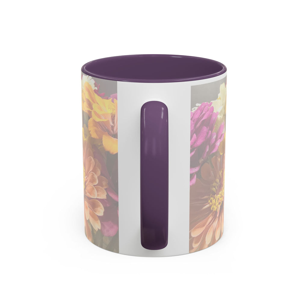 Floral Garden Accent Coffee Mug