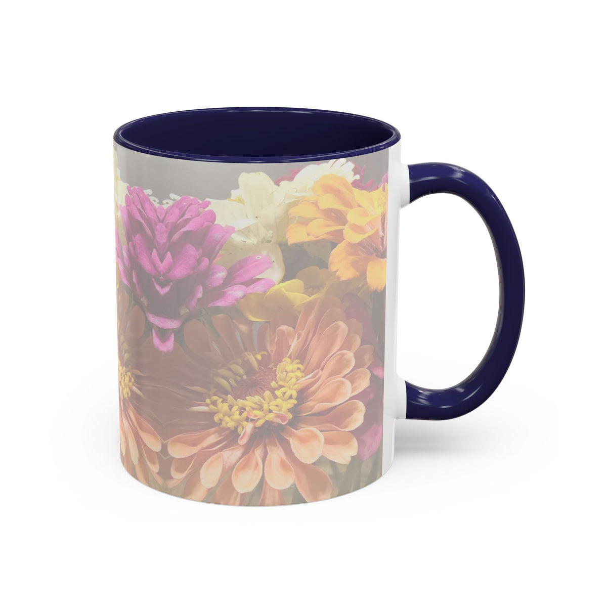 Floral Garden Accent Coffee Mug