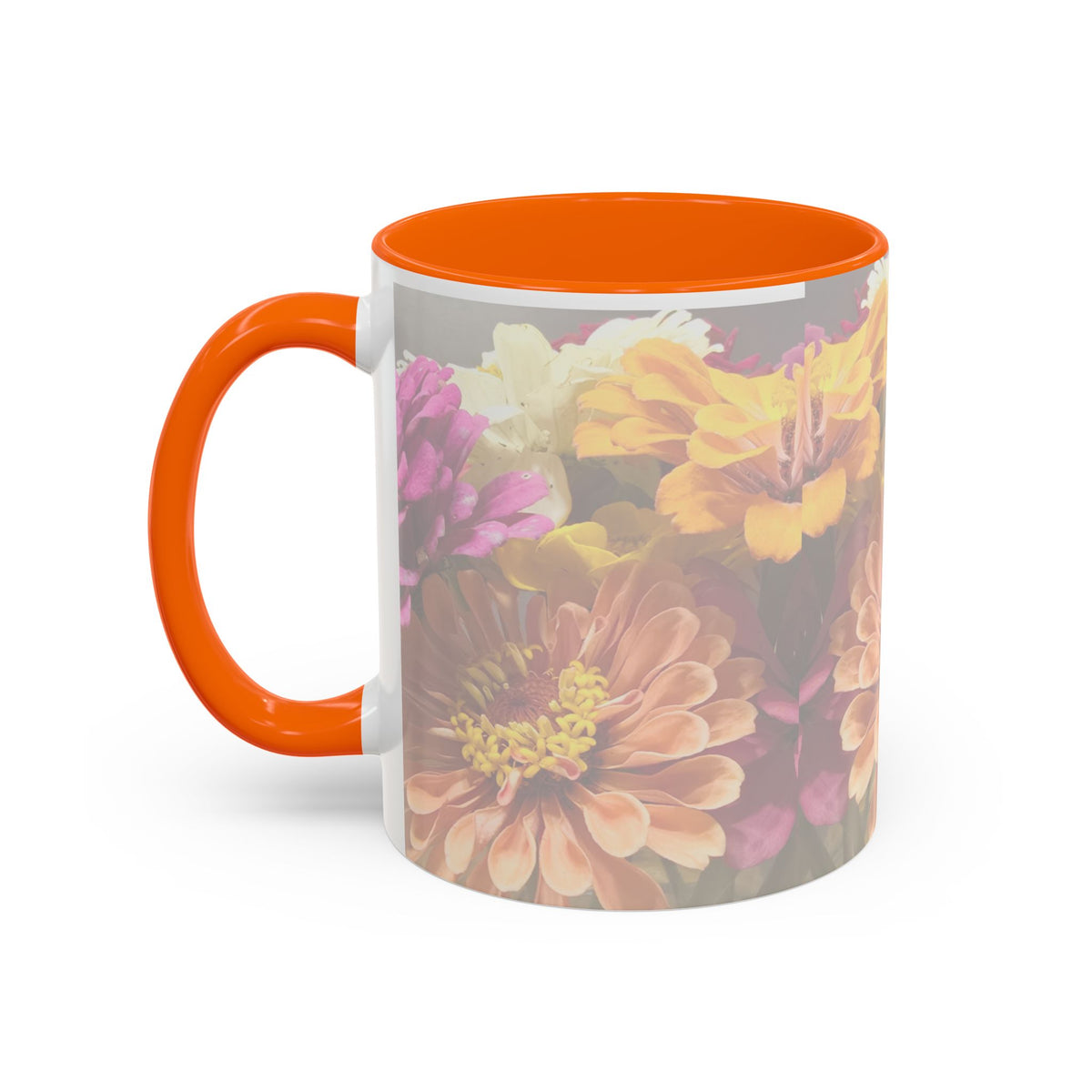 Floral Garden Accent Coffee Mug