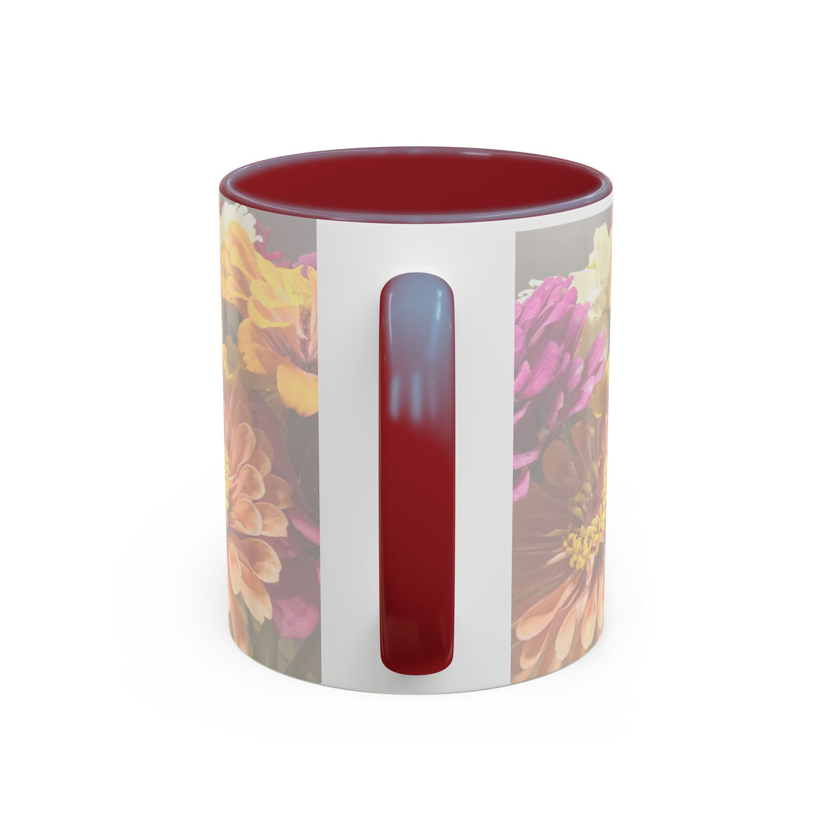 Floral Garden Accent Coffee Mug