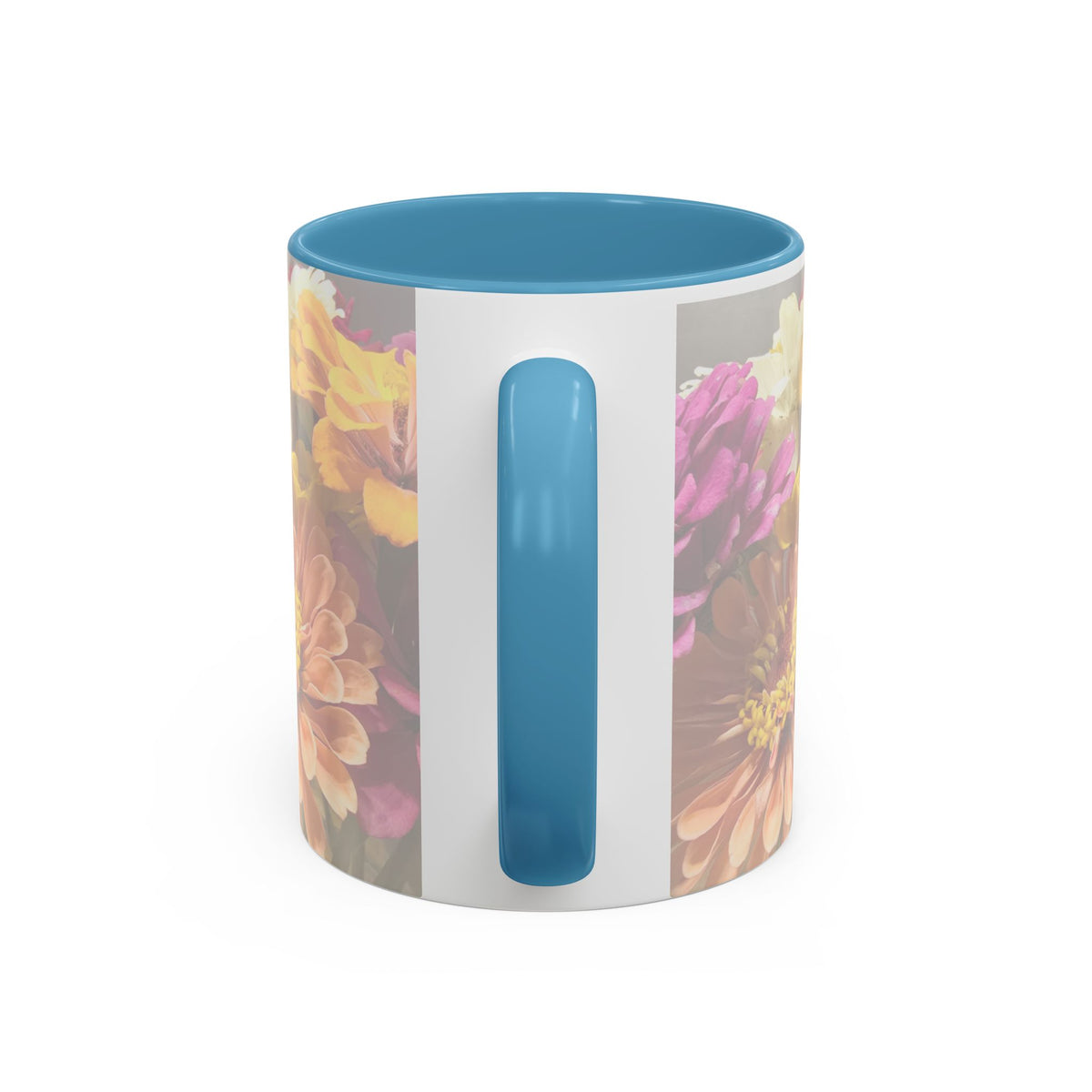 Floral Garden Accent Coffee Mug