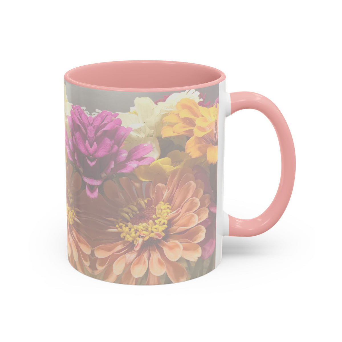 Floral Garden Accent Coffee Mug