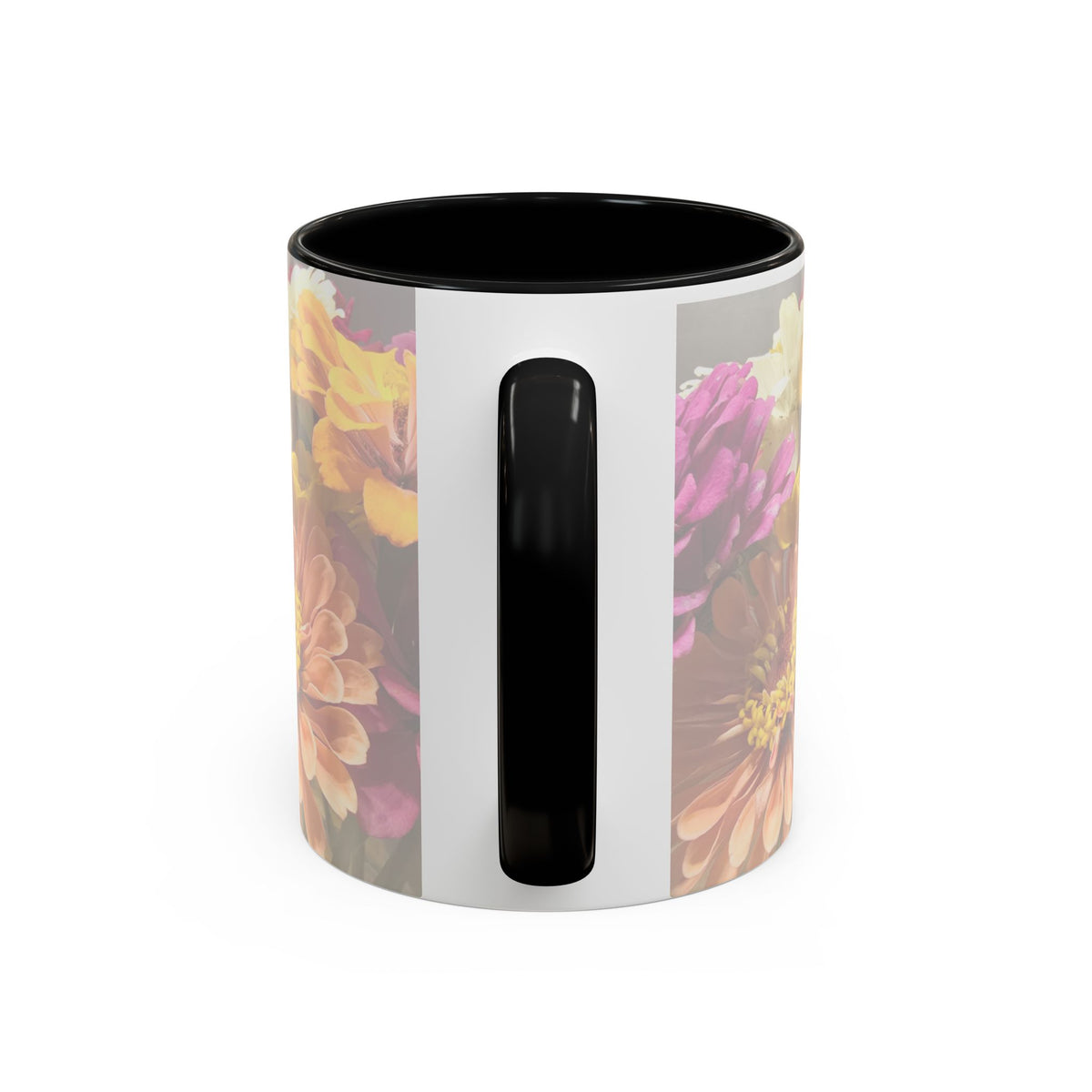 Floral Garden Accent Coffee Mug