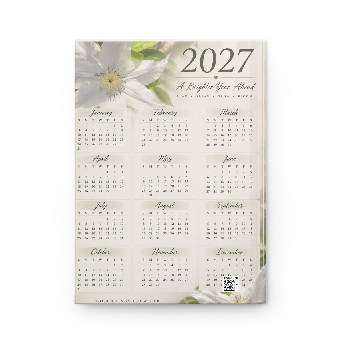 Hardcover Journal Matte (Lined)