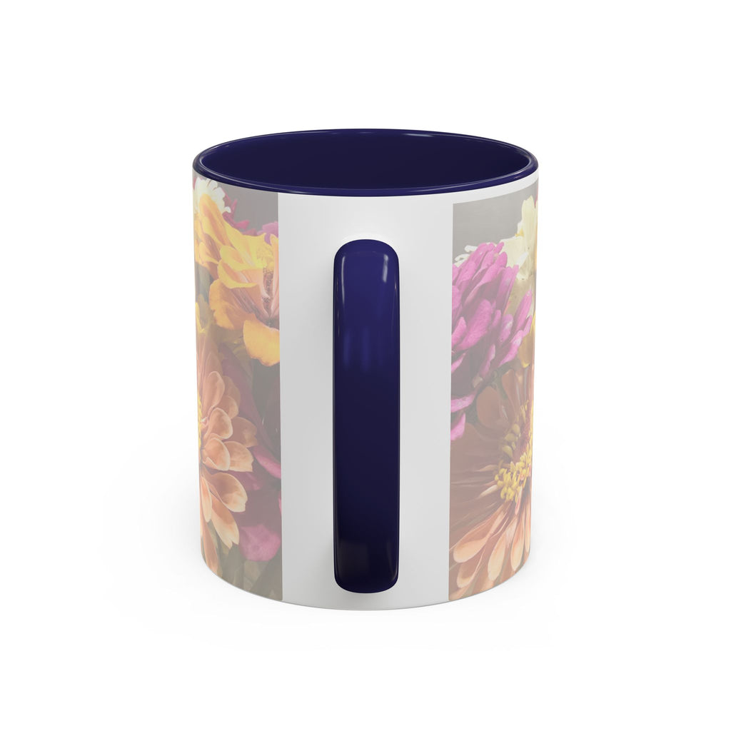 Floral Garden Accent Coffee Mug