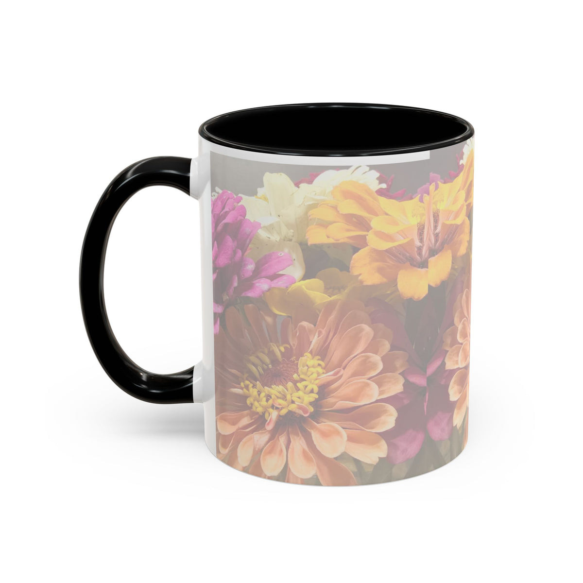 Floral Garden Accent Coffee Mug