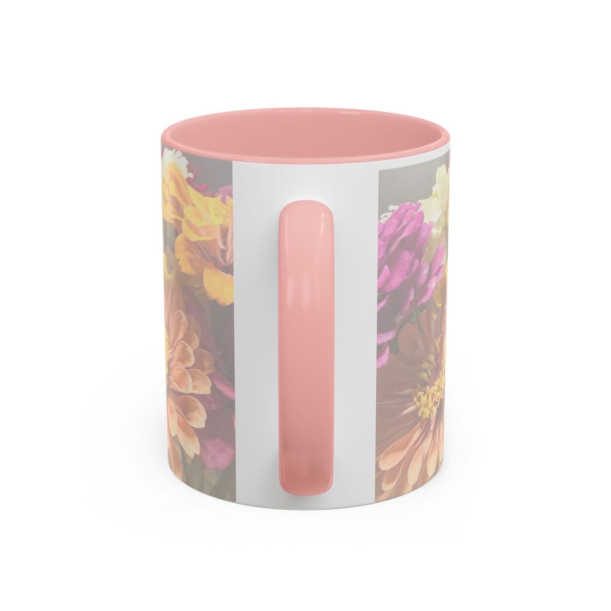 Floral Garden Accent Coffee Mug