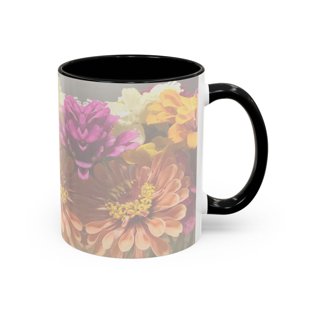 Floral Garden Accent Coffee Mug