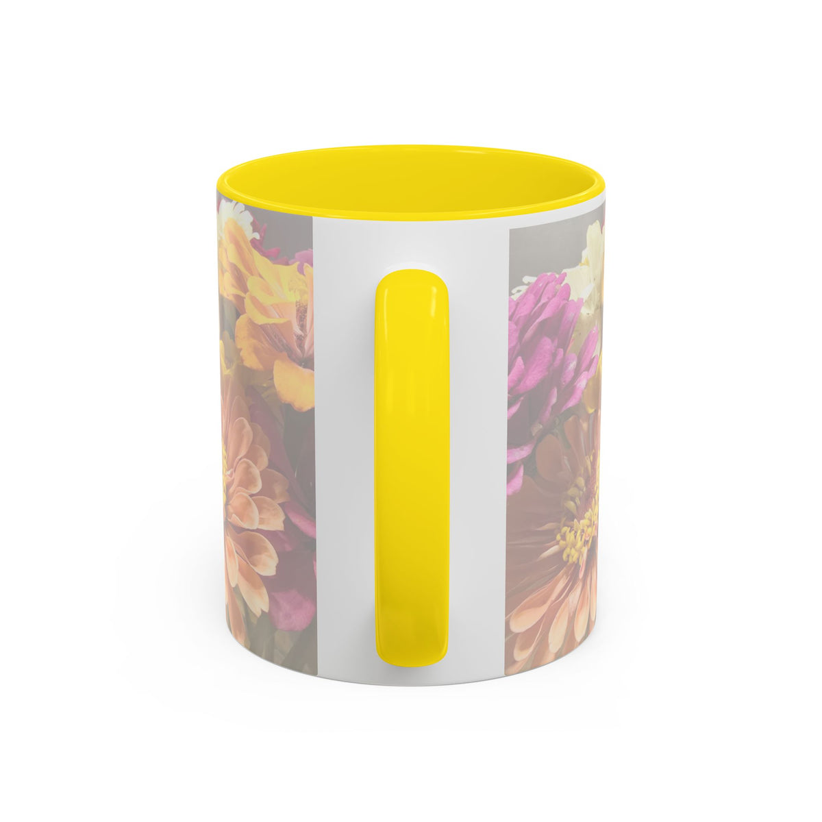 Floral Garden Accent Coffee Mug