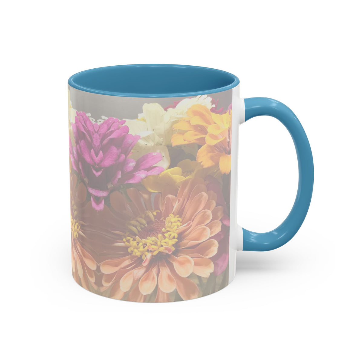 Floral Garden Accent Coffee Mug