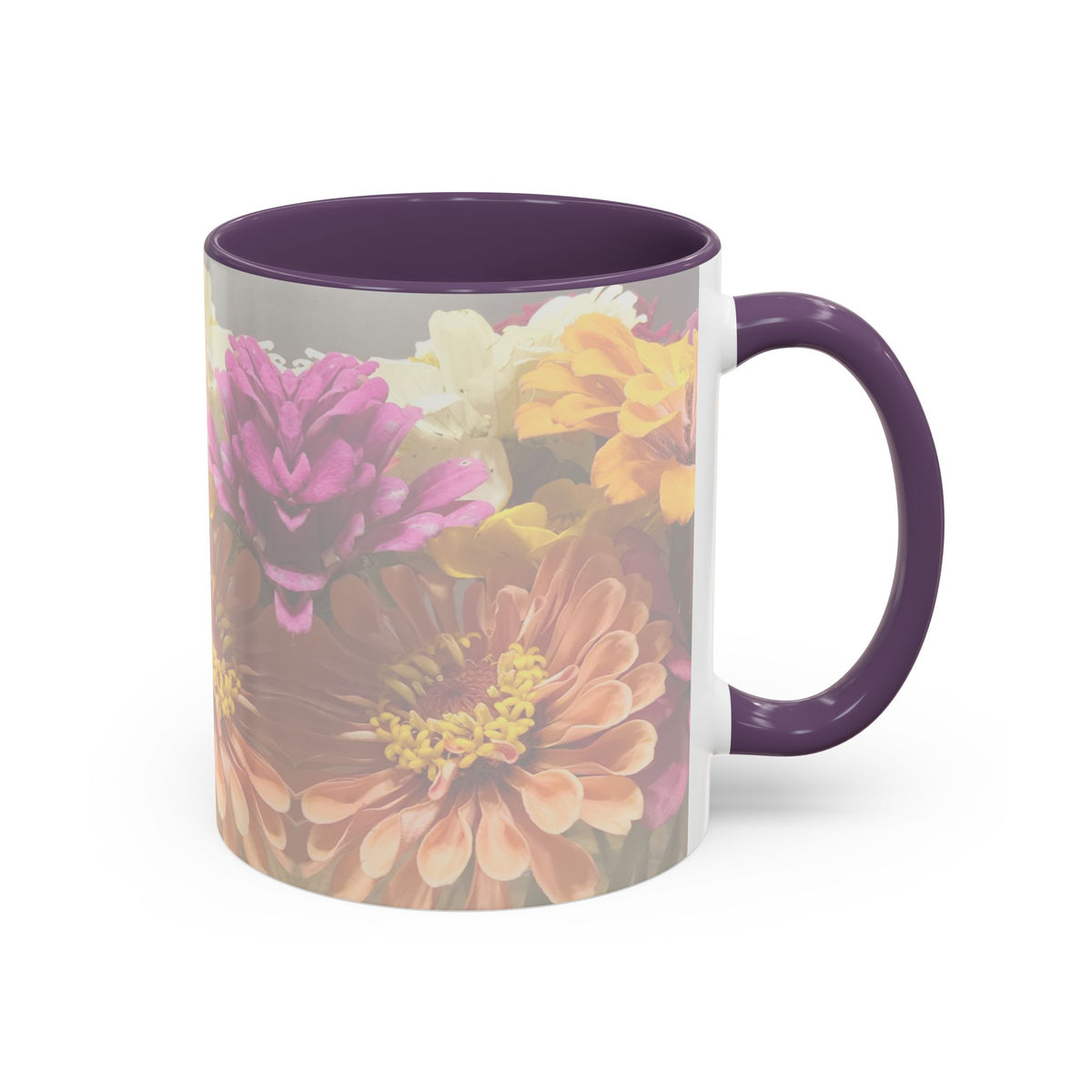 Floral Garden Accent Coffee Mug
