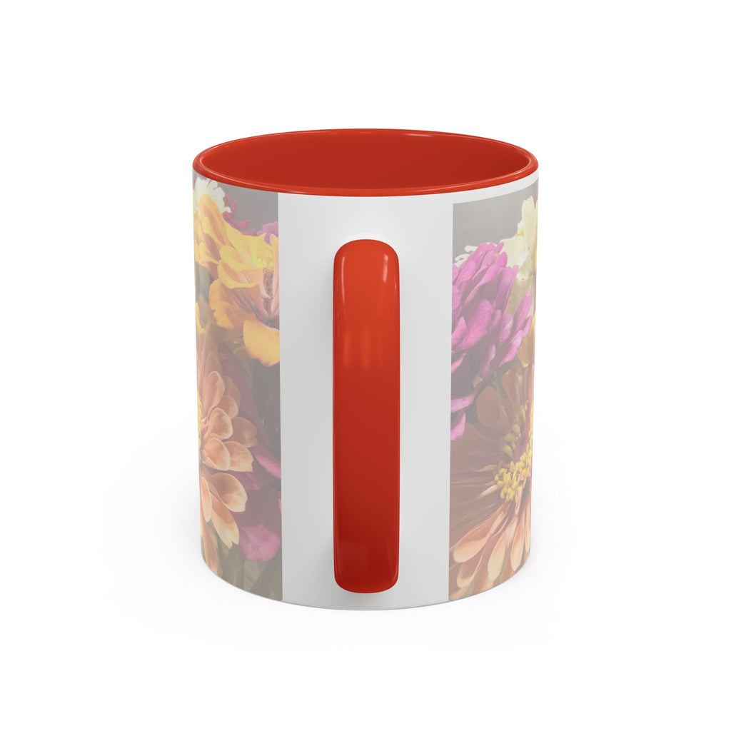 Floral Garden Accent Coffee Mug