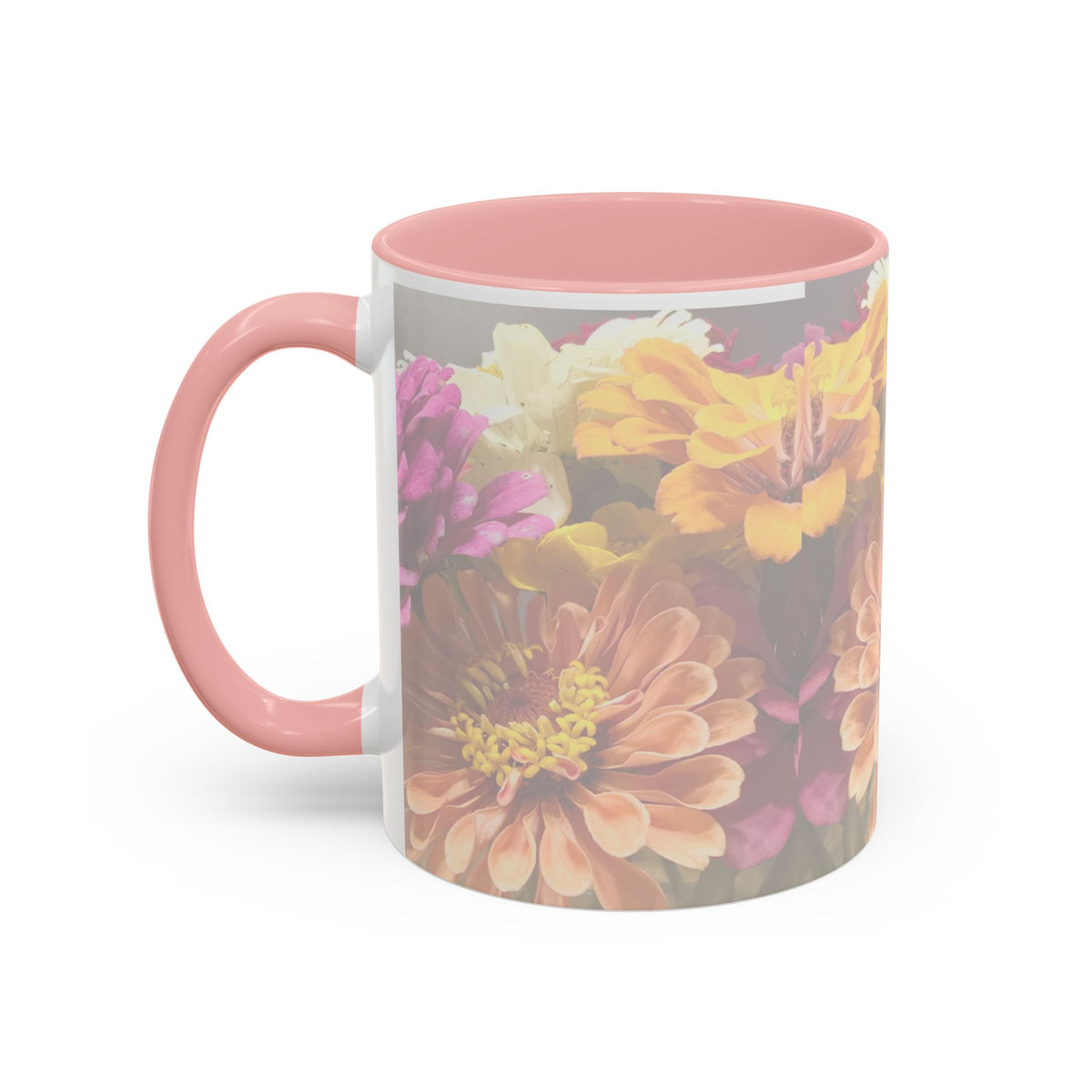 Floral Garden Accent Coffee Mug