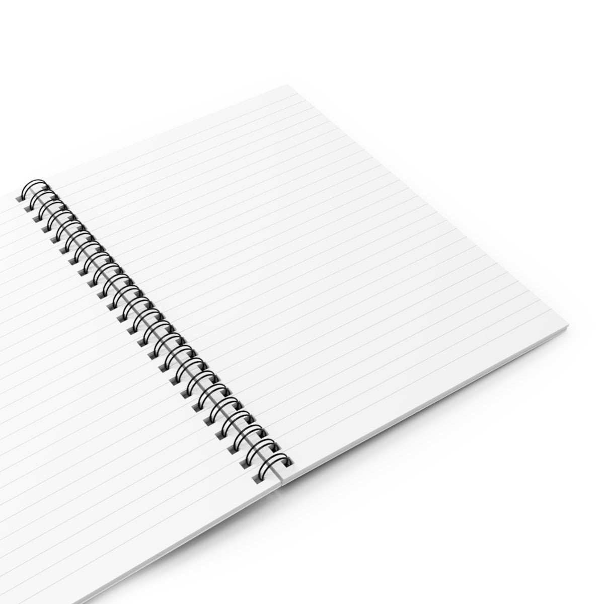 Peony Cover Spiral Notebook - Ruled Line