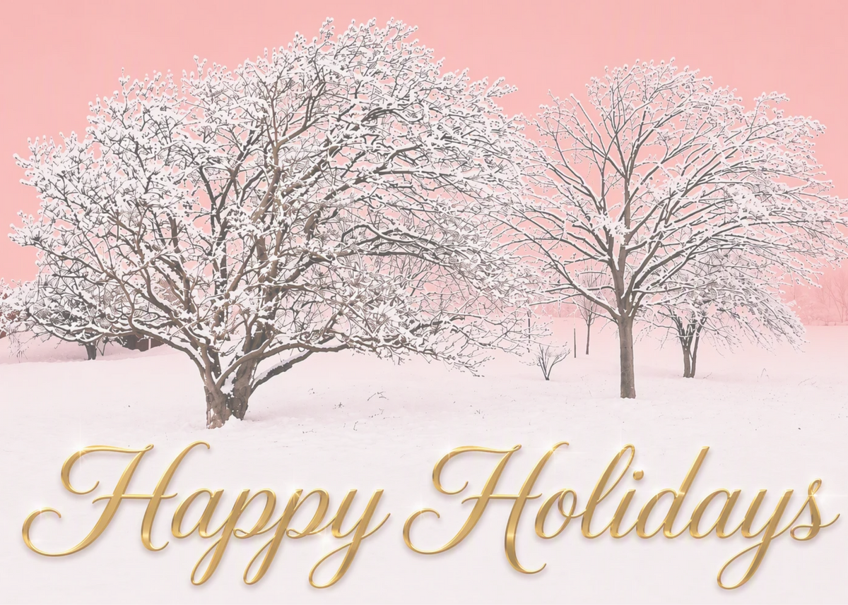 Happy Holidays card